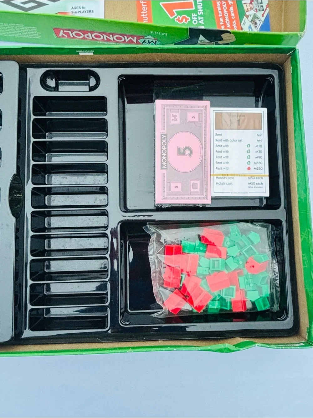 My Monopoly Family Board Game Personalized Customizable Version Hasbro 2014 New